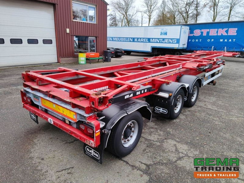 Van Hool A3C002 StuurasAs - 2x 20FT Frames - All Connections (O826) - Container transporter/ Swap body semi-trailer: picture 1 Van Hool A3C002 StuurasAs - 2x 20FT Frames - All Connections (O826) - Container transporter/ Swap body semi-trailer: picture 1