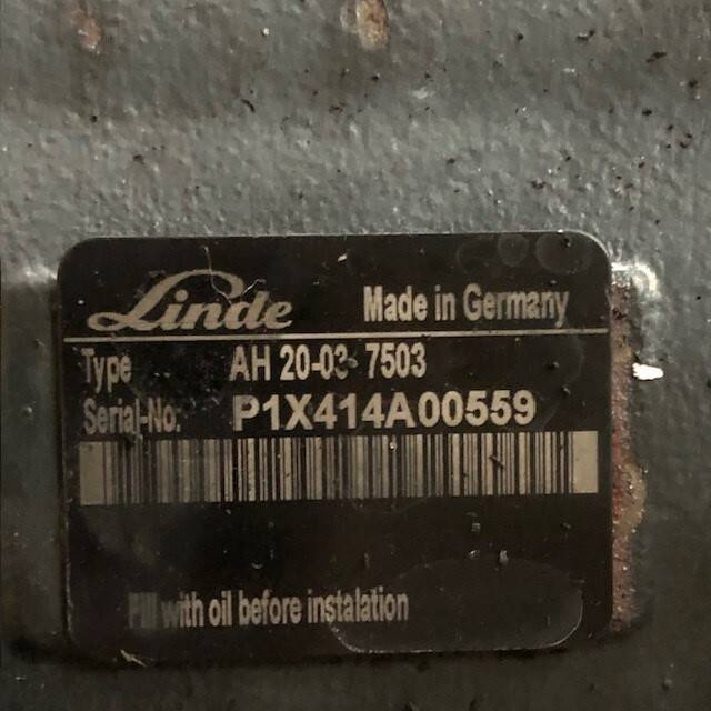 AH20-03 7503 Front axle - Transmission for Material handling equipment: picture 4 AH20-03 7503 Front axle - Transmission for Material handling equipment: picture 4