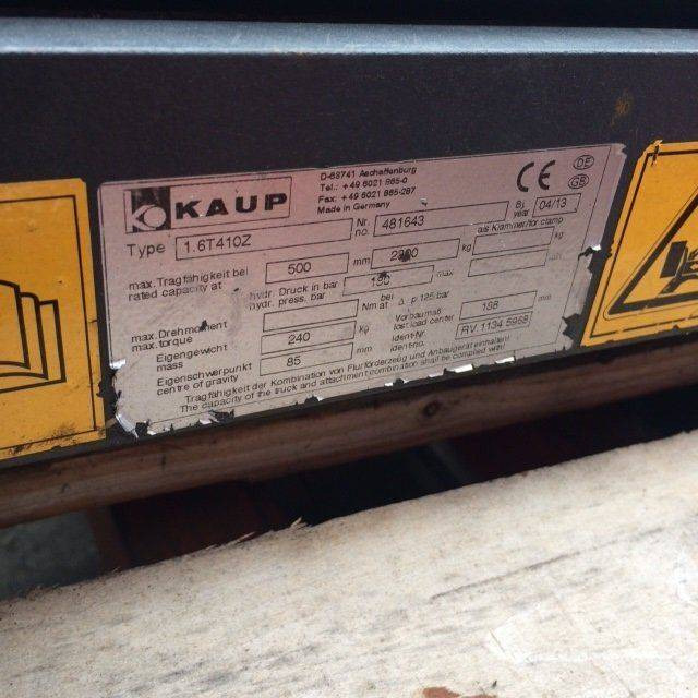 Kaup Fork positioner with separate sideshift - Attachment: picture 1 Kaup Fork positioner with separate sideshift - Attachment: picture 1