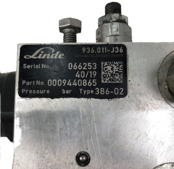 Brake valve for Linde 386-02 - Hydraulic valve for Material handling equipment: picture 3 Brake valve for Linde 386-02 - Hydraulic valve for Material handling equipment: picture 3
