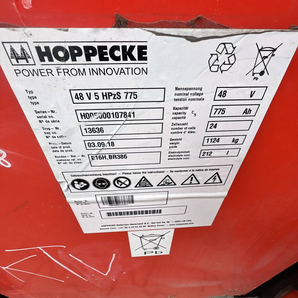 Electric forklift Linde E16H (386): picture 11