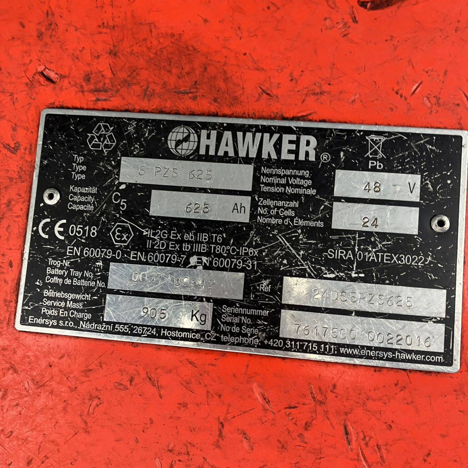 Electric forklift Linde E20PL (386-02) EVO EX: picture 12