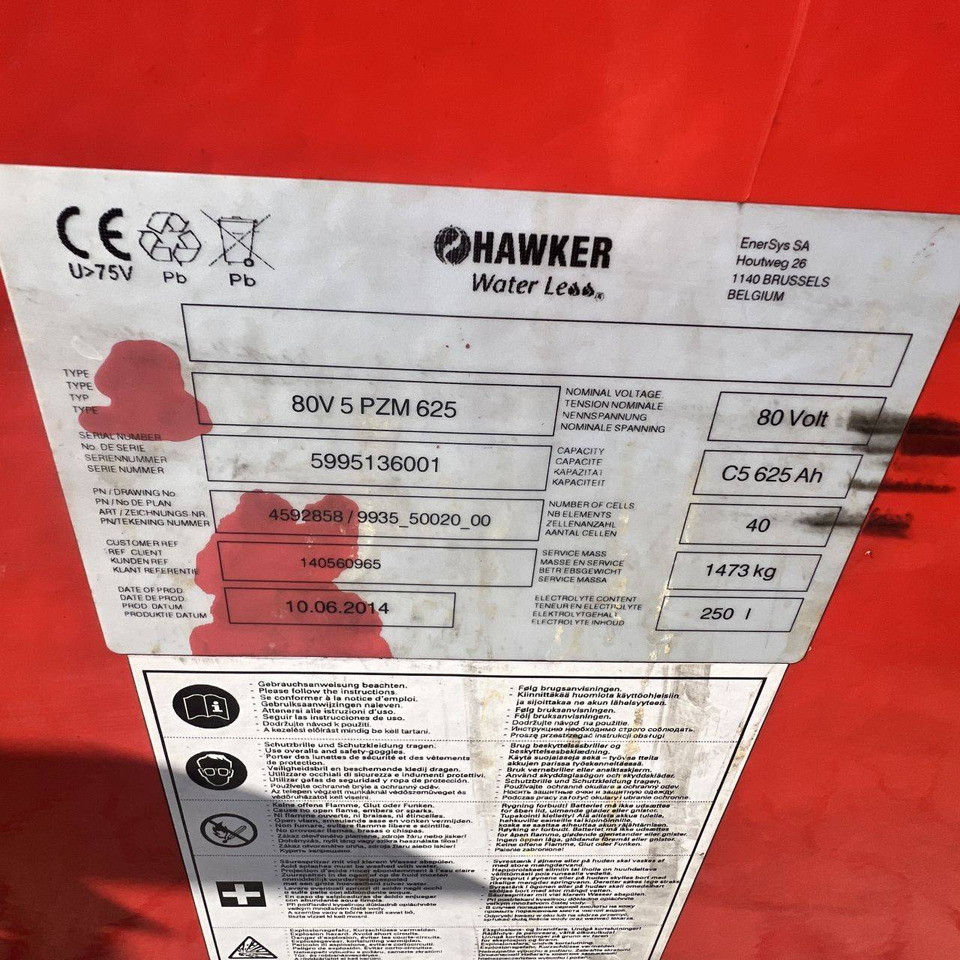 Electric forklift Linde E25L (387): picture 12