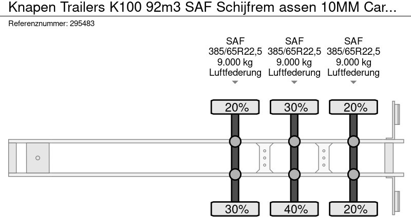 Leasing of Knapen Trailers K100 92m3 SAF Schijfrem assen 10MM Cargo Floor Liftas Knapen Trailers K100 92m3 SAF Schijfrem assen 10MM Cargo Floor Liftas: picture 19 Leasing of Knapen Trailers K100 92m3 SAF Schijfrem assen 10MM Cargo Floor Liftas Knapen Trailers K100 92m3 SAF Schijfrem assen 10MM Cargo Floor Liftas: picture 19