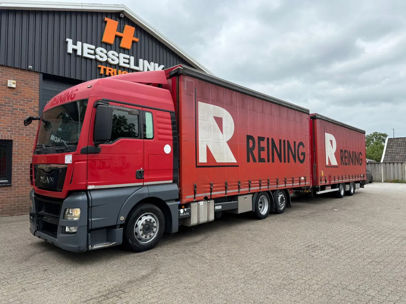 MAN TGX 26.400 2X! 6X2 JUMBO Kombi 120m3 Complete 2015, Galvanized - Box truck: picture 1 MAN TGX 26.400 2X! 6X2 JUMBO Kombi 120m3 Complete 2015, Galvanized - Box truck: picture 1