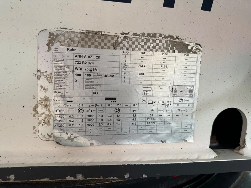 Farm trailer ROHR FUEL Kraftstoff Benzin/Diesel 26.000L 4 Rooms ADR Pump: picture 9 Farm trailer ROHR FUEL Kraftstoff Benzin/Diesel 26.000L 4 Rooms ADR Pump: picture 9