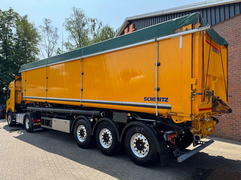 Schmitz Cargobull 55M3 Blaaskipper Kombi Schleuse + SCANIA P450 - Tipper semi-trailer: picture 3 Schmitz Cargobull 55M3 Blaaskipper Kombi Schleuse + SCANIA P450 - Tipper semi-trailer: picture 3