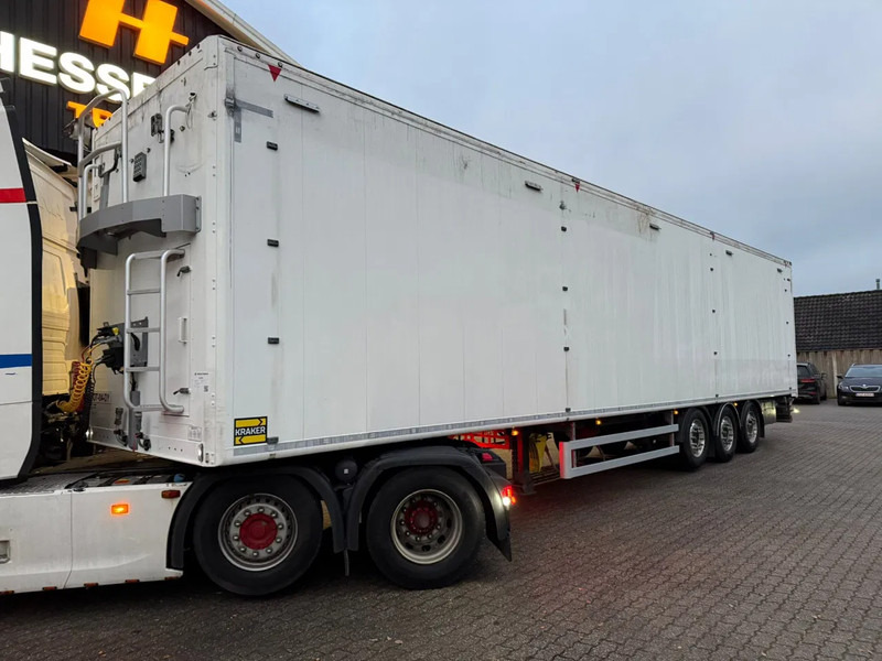 Kraker K-Force 92m3 Alcoa SAF Tyrepilot Liftas 8MM Cargo Floor APK/TUV 08-02-2026 Top condition - Walking floor semi-trailer: picture 1 Kraker K-Force 92m3 Alcoa SAF Tyrepilot Liftas 8MM Cargo Floor APK/TUV 08-02-2026 Top condition - Walking floor semi-trailer: picture 1