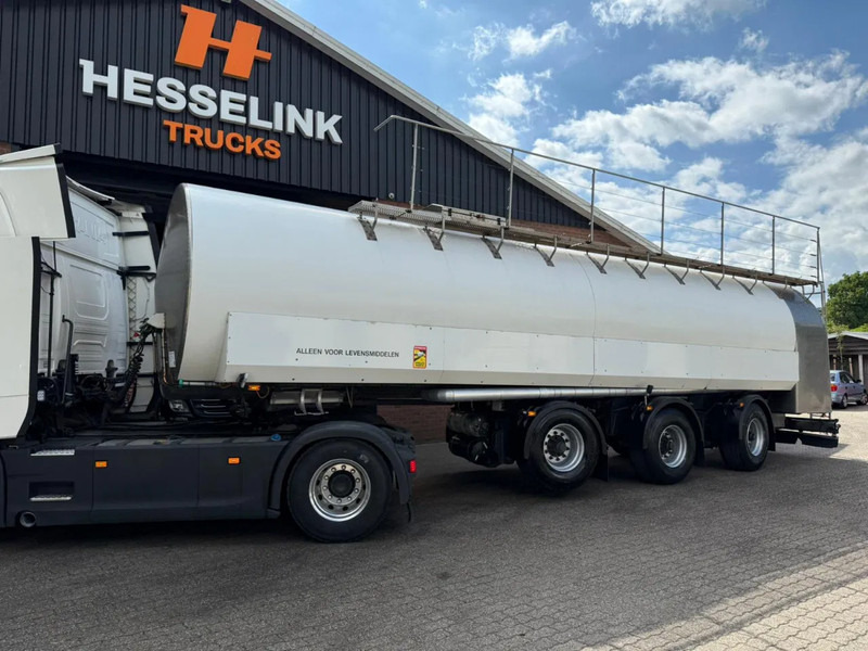 Lako T344-RMO RVS/Edelstahl Melk/Milch/Food/Lebensmittel 2X Stuuras - Tank semi-trailer: picture 1 Lako T344-RMO RVS/Edelstahl Melk/Milch/Food/Lebensmittel 2X Stuuras - Tank semi-trailer: picture 1