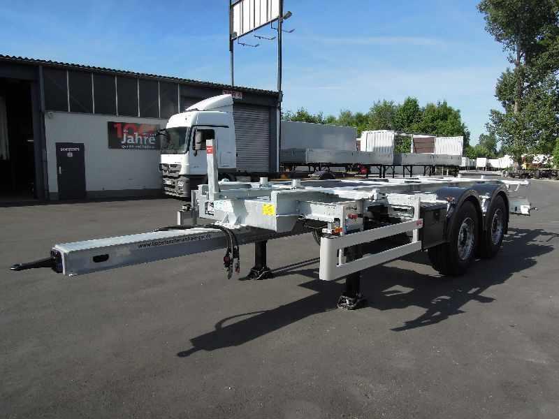 Container transporter/ Swap body trailer H&W BDF-System, Standard mit Liftachse, Neufahrzueg ohne Zulassung.: picture 6