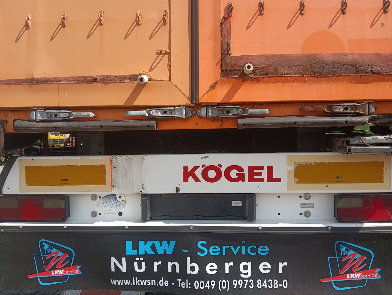 Kögel SN24BORDWANDSIDER EDSCHA BPW Disc Lift Portaltür - Curtainsider semi-trailer: picture 4 Kögel SN24BORDWANDSIDER EDSCHA BPW Disc Lift Portaltür - Curtainsider semi-trailer: picture 4