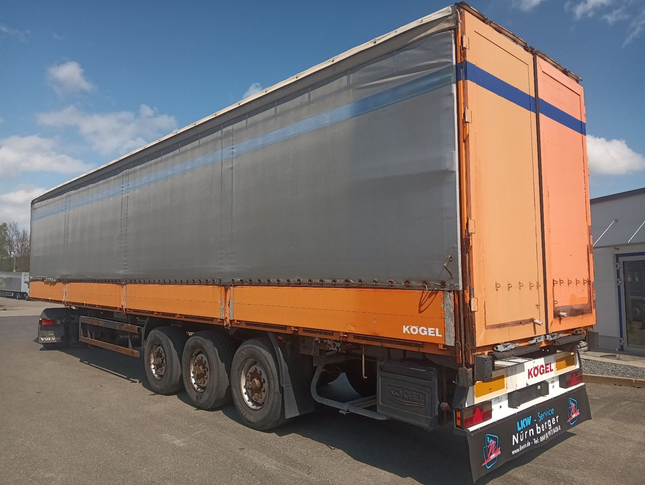 Kögel SN24BORDWANDSIDER EDSCHA BPW Disc Lift Portaltür - Curtainsider semi-trailer: picture 1 Kögel SN24BORDWANDSIDER EDSCHA BPW Disc Lift Portaltür - Curtainsider semi-trailer: picture 1
