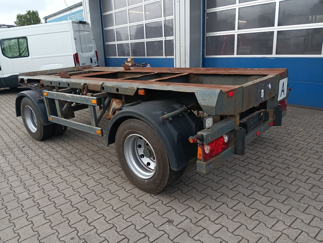 Meiller MEILLER HKM A18AbsetzContainer BPW TÜV Reifen70% - Roll-off/ Skip trailer: picture 3 Meiller MEILLER HKM A18AbsetzContainer BPW TÜV Reifen70% - Roll-off/ Skip trailer: picture 3