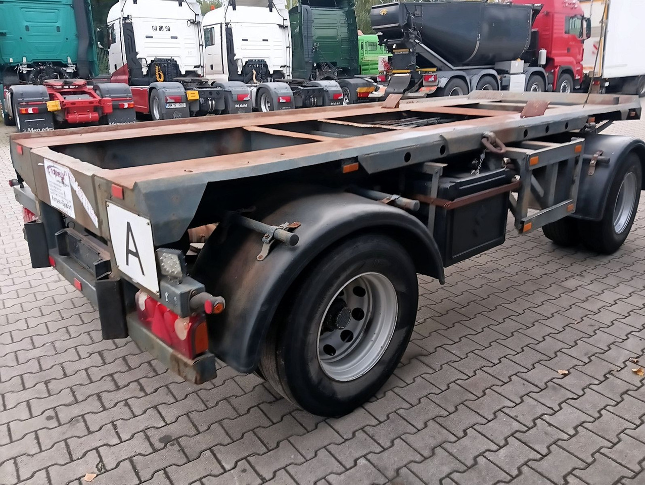Meiller MEILLER HKM A18AbsetzContainer BPW TÜV Reifen70% - Roll-off/ Skip trailer: picture 5 Meiller MEILLER HKM A18AbsetzContainer BPW TÜV Reifen70% - Roll-off/ Skip trailer: picture 5
