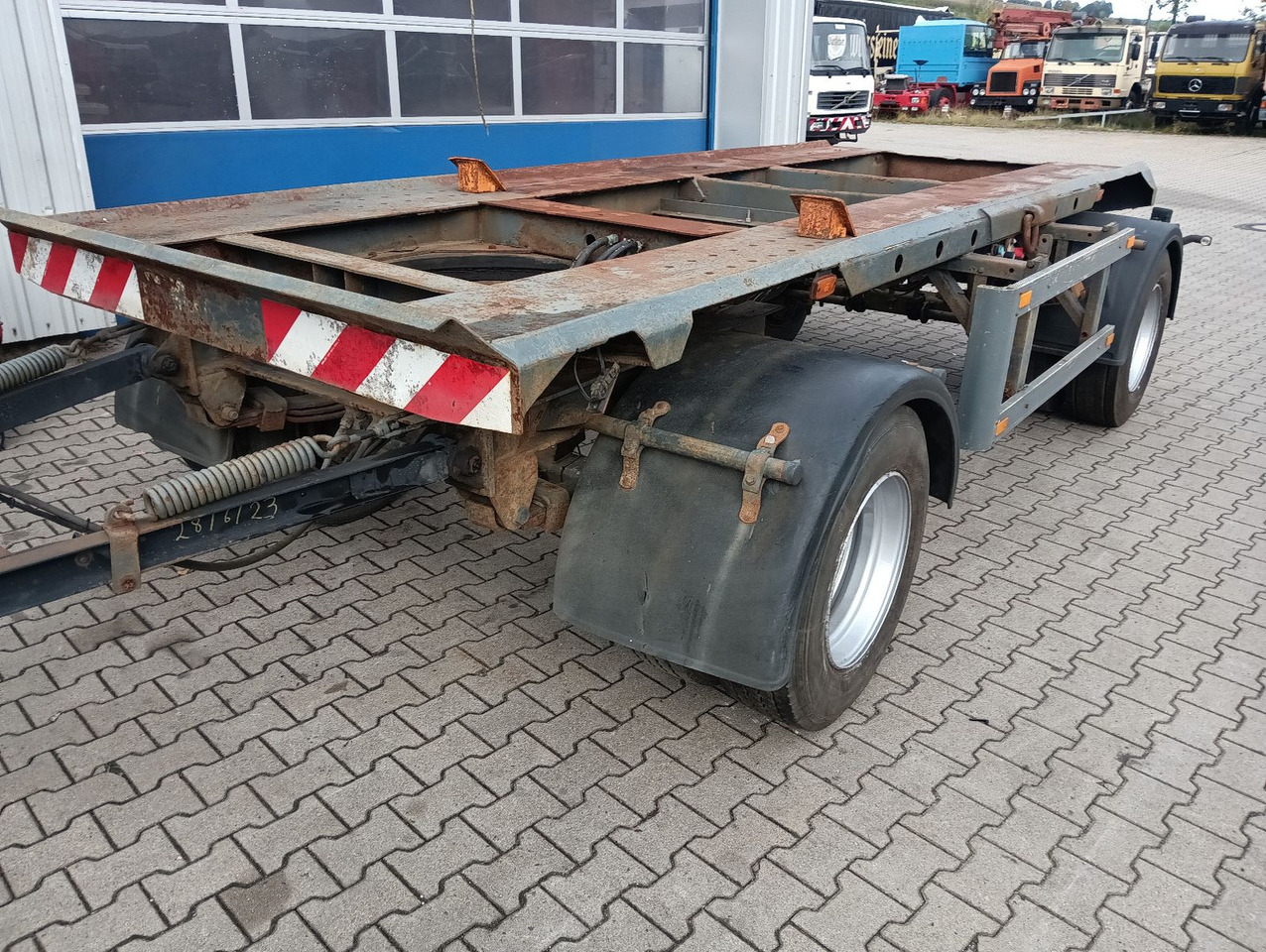 Meiller MEILLER HKM A18AbsetzContainer BPW TÜV Reifen70% - Roll-off/ Skip trailer: picture 2 Meiller MEILLER HKM A18AbsetzContainer BPW TÜV Reifen70% - Roll-off/ Skip trailer: picture 2