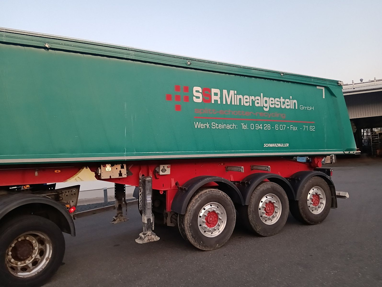 Schwarzmüller 3-A Alumulde ALCOA 27m3 SAF Lift 5,4t el.Verdeck - Tipper semi-trailer: picture 5 Schwarzmüller 3-A Alumulde ALCOA 27m3 SAF Lift 5,4t el.Verdeck - Tipper semi-trailer: picture 5