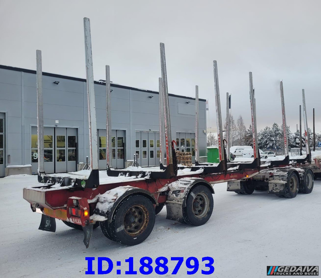 MALKKI RJ4-10200 - 4 Axles - Timber trailer: picture 2 MALKKI RJ4-10200 - 4 Axles - Timber trailer: picture 2