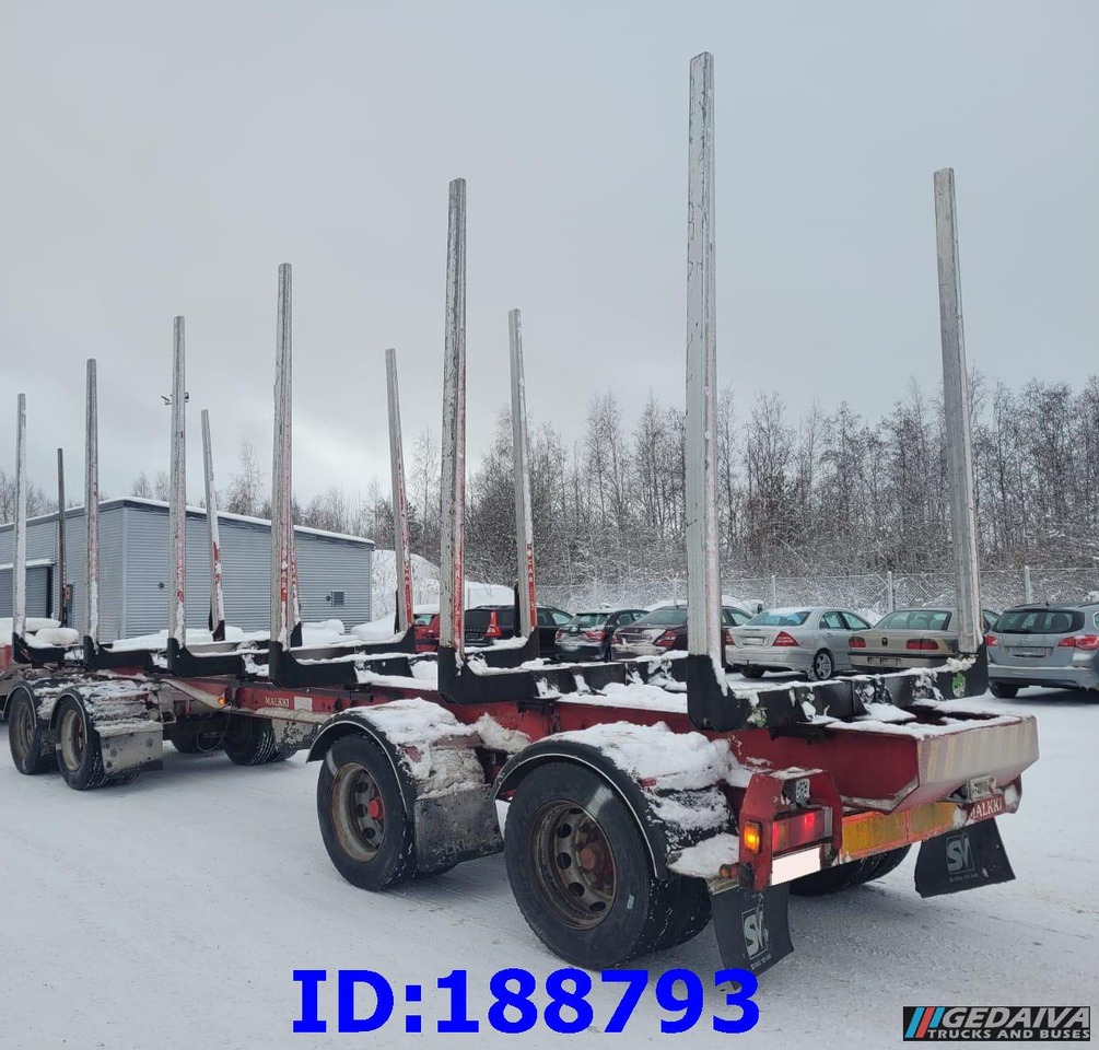 MALKKI RJ4-10200 - 4 Axles - Timber trailer: picture 3 MALKKI RJ4-10200 - 4 Axles - Timber trailer: picture 3