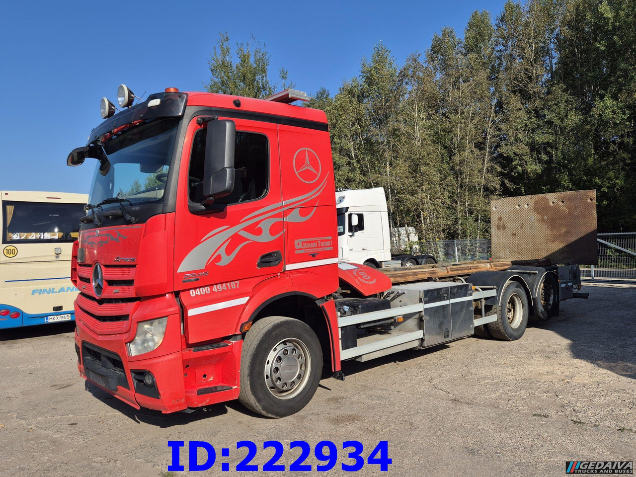 MERCEDES-BENZ Actros 2545 6x2 Euro5 - Cab chassis truck: picture 1 MERCEDES-BENZ Actros 2545 6x2 Euro5 - Cab chassis truck: picture 1