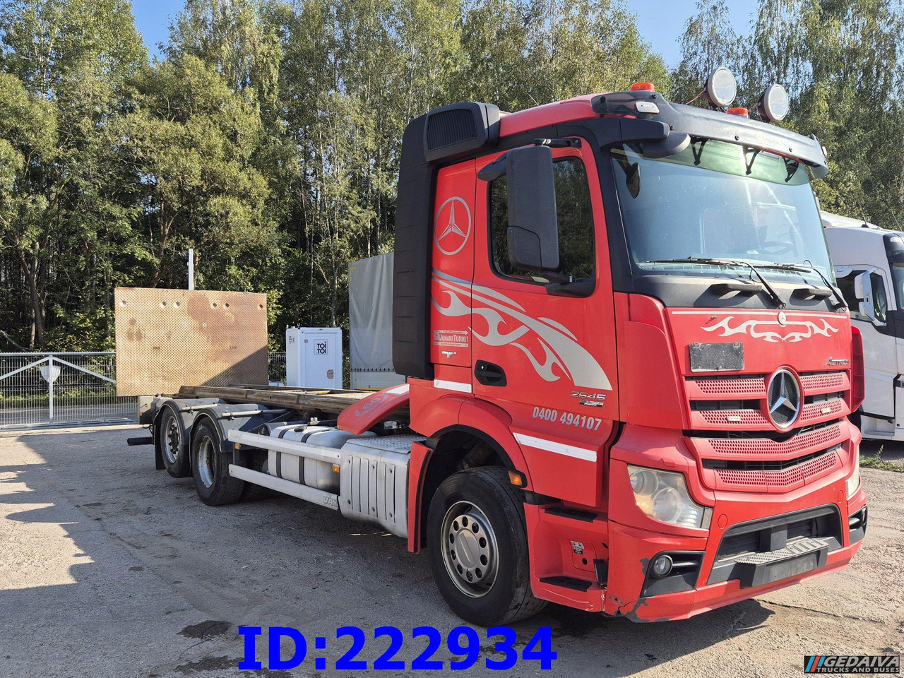 MERCEDES-BENZ Actros 2545 6x2 Euro5 - Cab chassis truck: picture 4 MERCEDES-BENZ Actros 2545 6x2 Euro5 - Cab chassis truck: picture 4