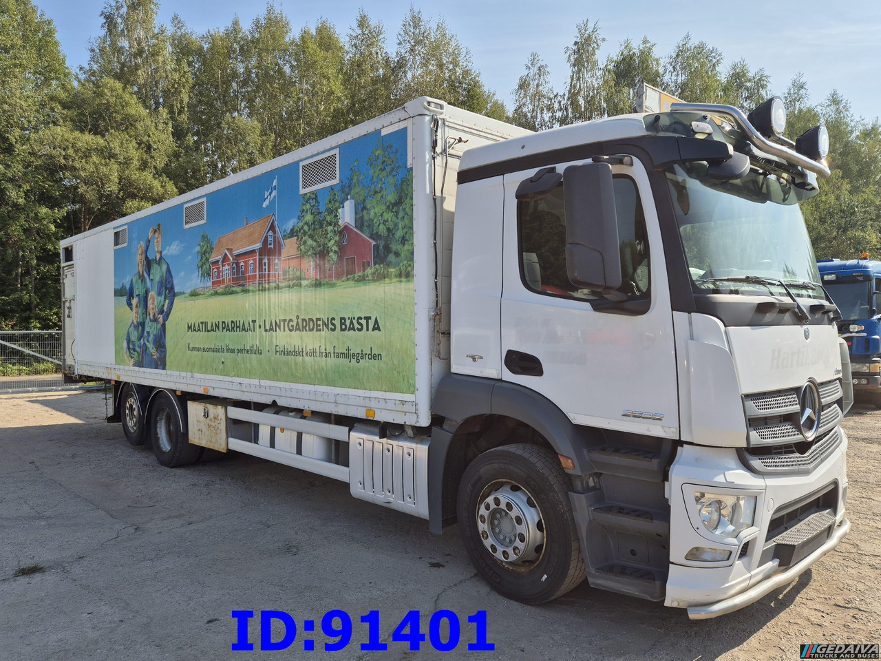 MERCEDES-BENZ Antos 2532 - 6x2 - Euro 6 - Animal transport - Livestock truck: picture 3 MERCEDES-BENZ Antos 2532 - 6x2 - Euro 6 - Animal transport - Livestock truck: picture 3