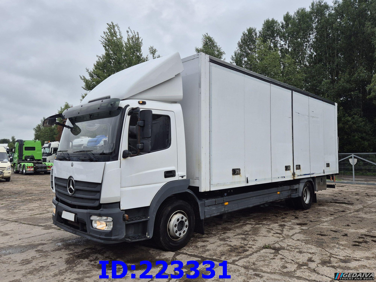 MERCEDES-BENZ Atego 1224 Euro6 (Open side box) - Isothermal truck: picture 1 MERCEDES-BENZ Atego 1224 Euro6 (Open side box) - Isothermal truck: picture 1