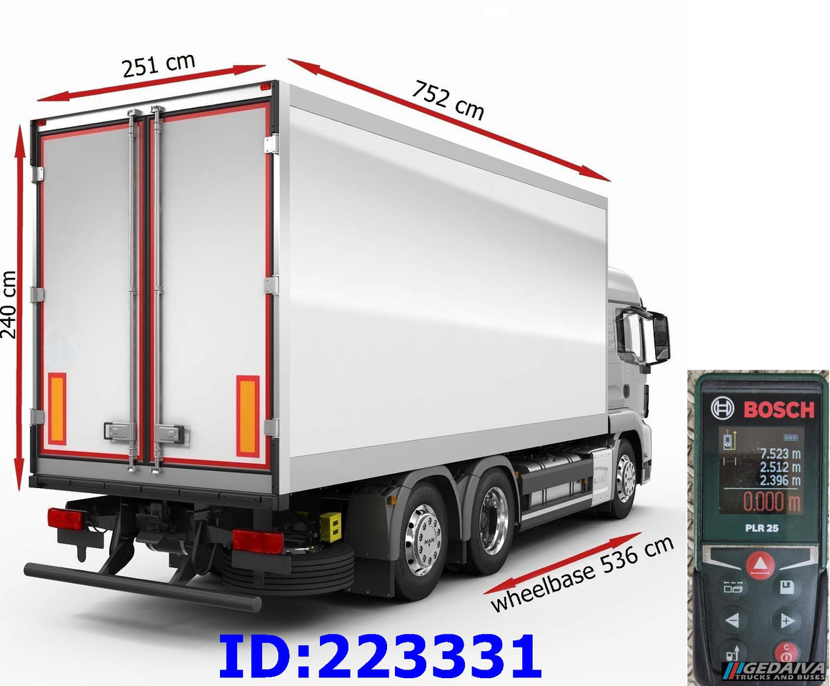 MERCEDES-BENZ Atego 1224 Euro6 (Open side box) - Isothermal truck: picture 5 MERCEDES-BENZ Atego 1224 Euro6 (Open side box) - Isothermal truck: picture 5