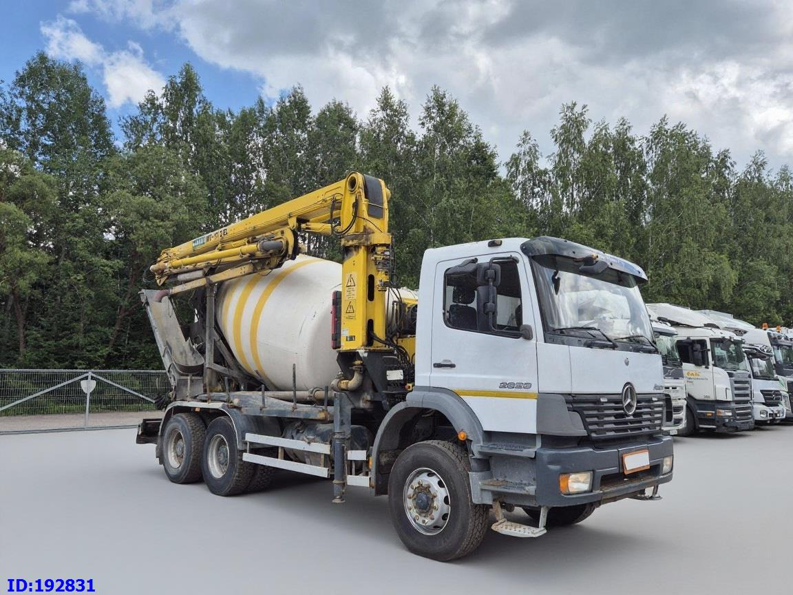 MERCEDES-BENZ Atego 2628 6x4 Schwing 17m 9m3 - Concrete pump truck: picture 4 MERCEDES-BENZ Atego 2628 6x4 Schwing 17m 9m3 - Concrete pump truck: picture 4