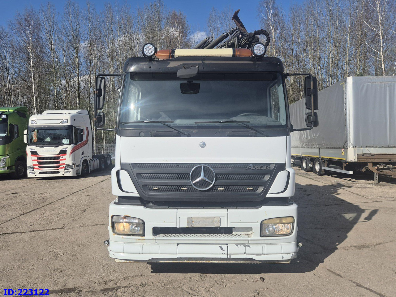 MERCEDES-BENZ Axor 2533 6x2 + Atlas 332.3E Crane - Tipper: picture 2 MERCEDES-BENZ Axor 2533 6x2 + Atlas 332.3E Crane - Tipper: picture 2