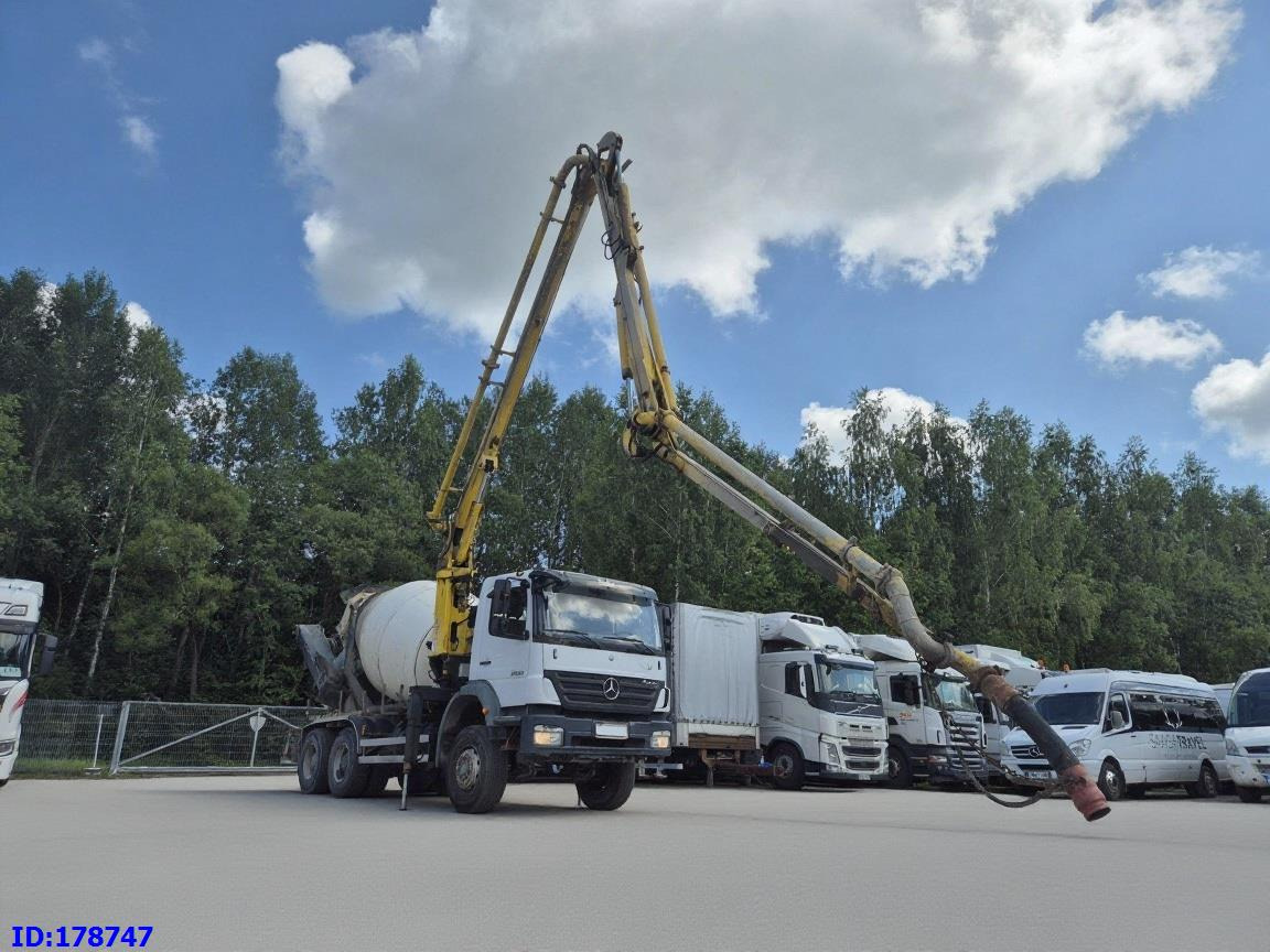 MERCEDES-BENZ Axor 2633 6x4 Schwing 750 - Concrete pump truck: picture 4 MERCEDES-BENZ Axor 2633 6x4 Schwing 750 - Concrete pump truck: picture 4