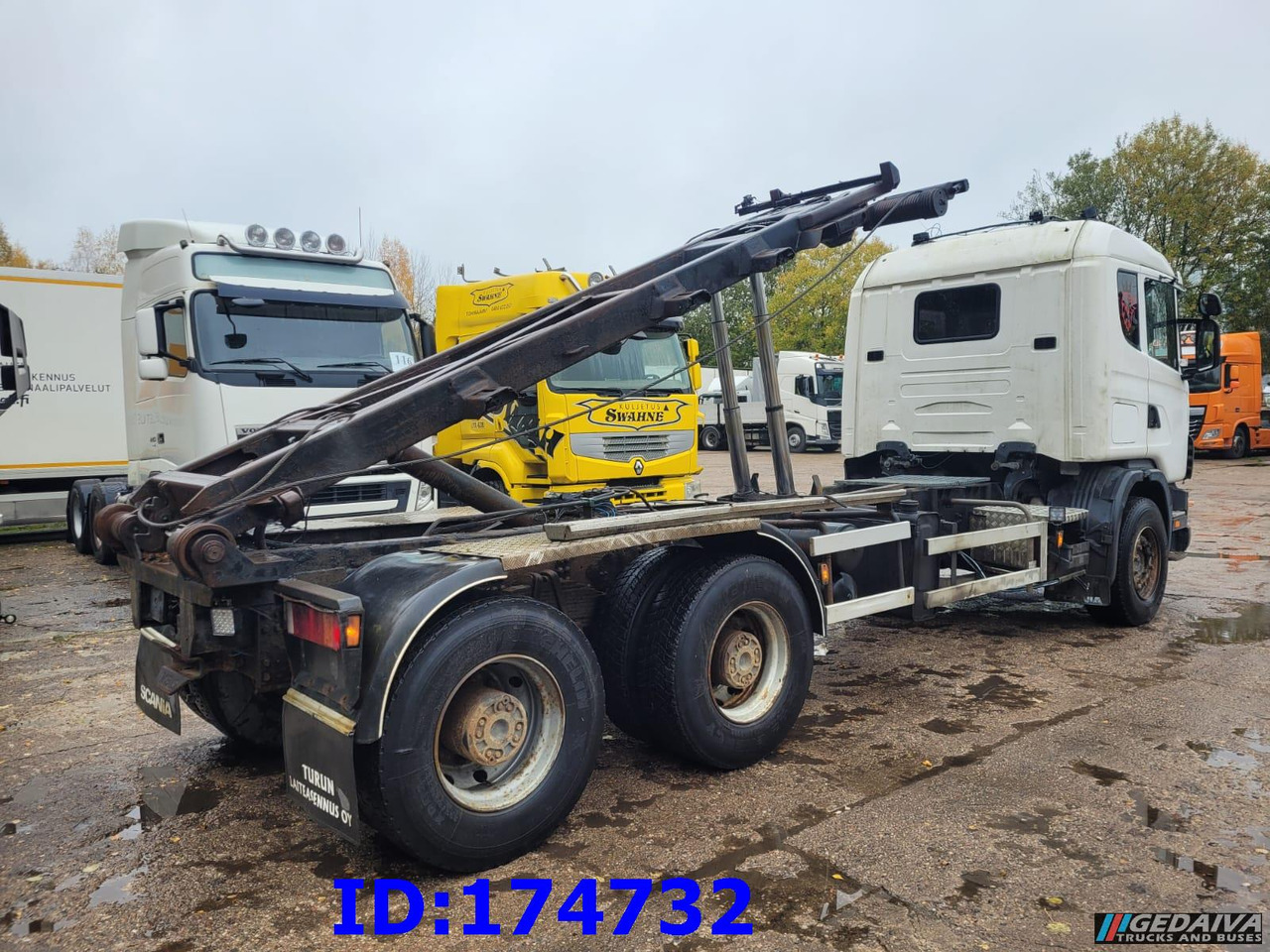 SCANIA 144 - 6x4 - Full Steel - Big Axles - 3 Pedals - Cable system truck: picture 5 SCANIA 144 - 6x4 - Full Steel - Big Axles - 3 Pedals - Cable system truck: picture 5