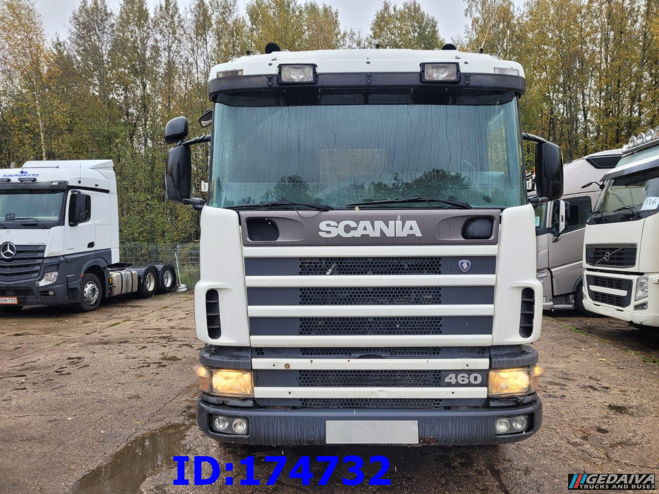 SCANIA 144 - 6x4 - Full Steel - Big Axles - 3 Pedals - Cable system truck: picture 2 SCANIA 144 - 6x4 - Full Steel - Big Axles - 3 Pedals - Cable system truck: picture 2