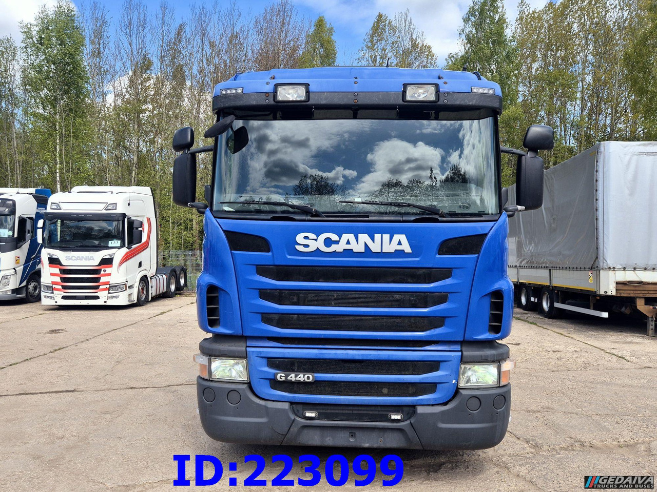 SCANIA G440 6x2 + Crane HIAB X-Hiduo 188 - Dropside/ Flatbed truck: picture 2 SCANIA G440 6x2 + Crane HIAB X-Hiduo 188 - Dropside/ Flatbed truck: picture 2