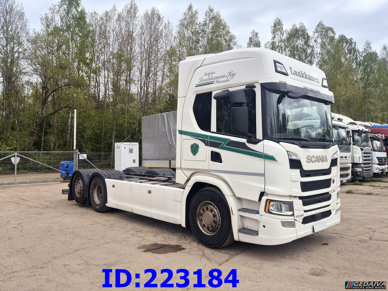SCANIA G540 6x2 Retarder - Cab chassis truck: picture 3 SCANIA G540 6x2 Retarder - Cab chassis truck: picture 3