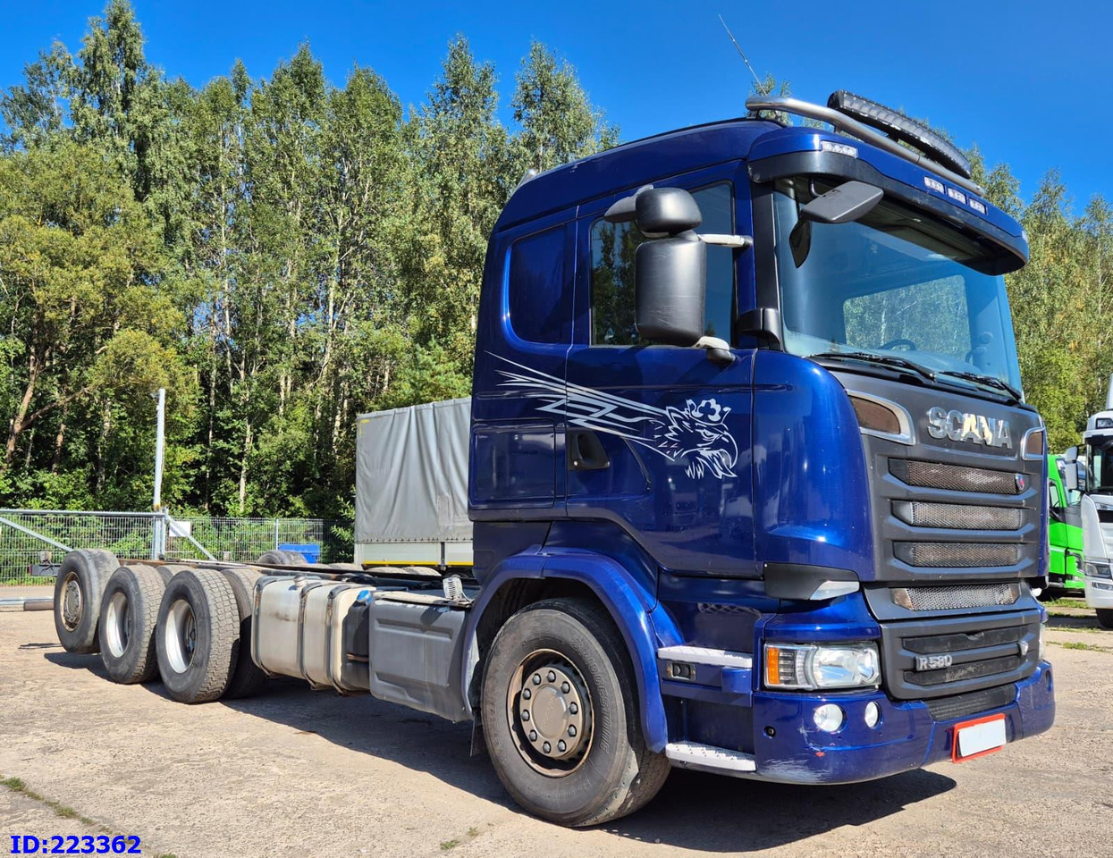 SCANIA R580 8x4 Euro6 Retarder - Cab chassis truck: picture 2 SCANIA R580 8x4 Euro6 Retarder - Cab chassis truck: picture 2