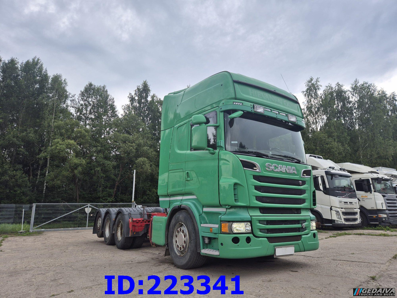 SCANIA R620 - 8x4 - Steering axle - Retarder - Cab chassis truck: picture 4 SCANIA R620 - 8x4 - Steering axle - Retarder - Cab chassis truck: picture 4