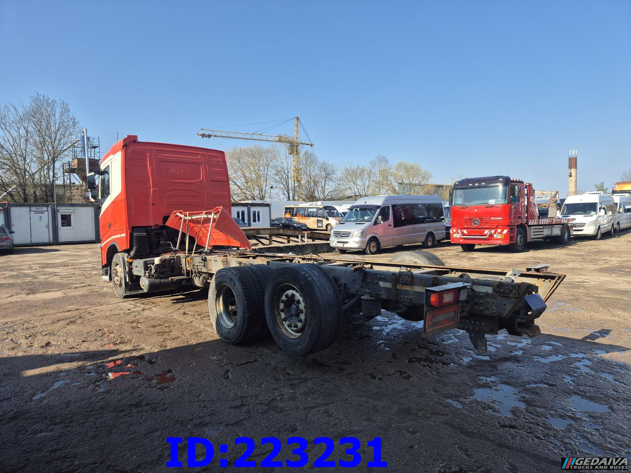 VOLVO FH13 540HP 6X2 Euro6 - Cab chassis truck: picture 4 VOLVO FH13 540HP 6X2 Euro6 - Cab chassis truck: picture 4