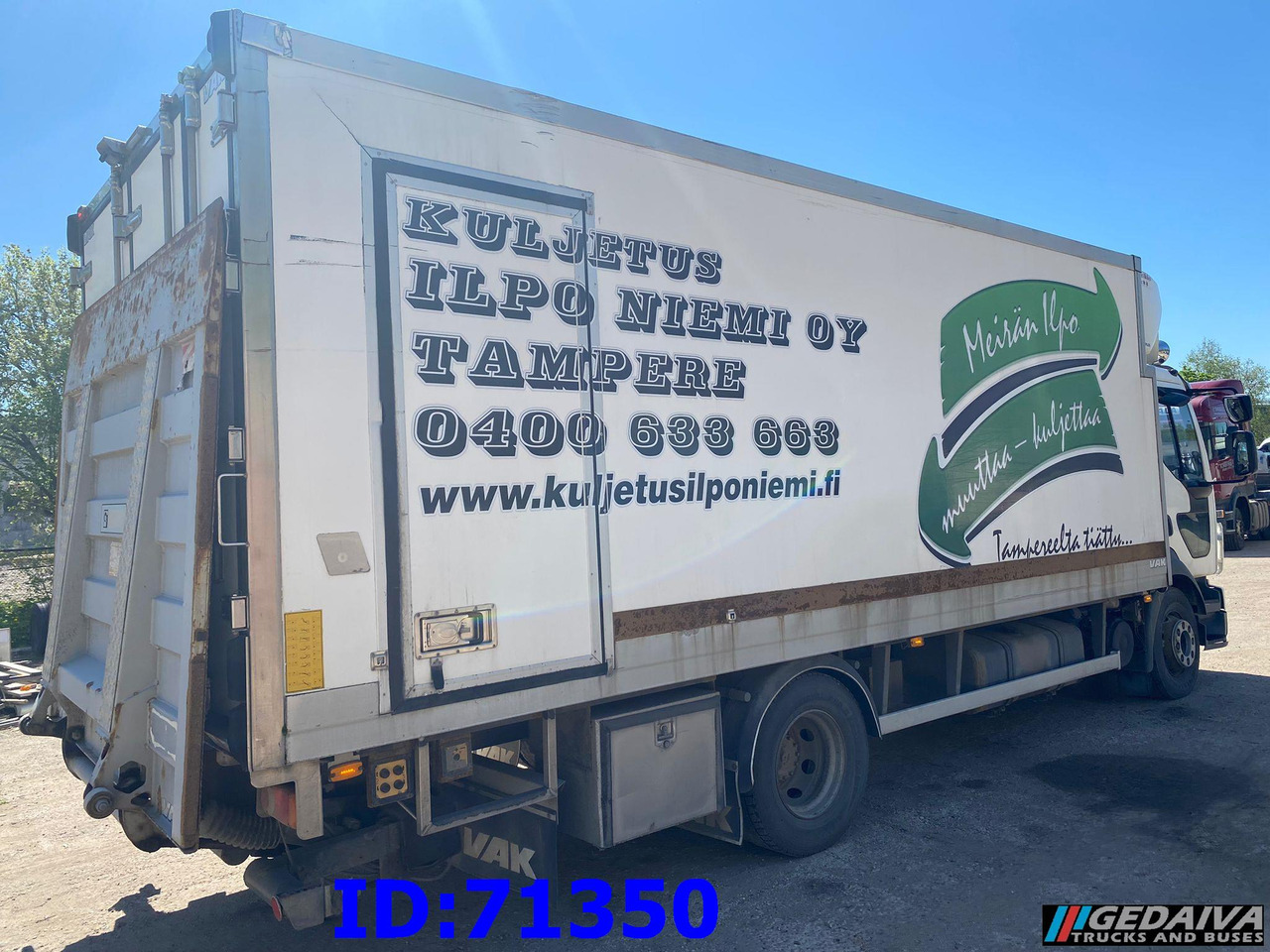 VOLVO FL 280 4x2 Refrigerator - Refrigerator truck: picture 3 VOLVO FL 280 4x2 Refrigerator - Refrigerator truck: picture 3