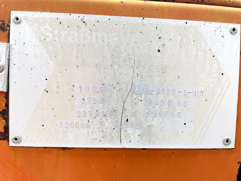 Strassmayr S-12-1000-G-HHY (3859) - Asphalt distributor: picture 4 Strassmayr S-12-1000-G-HHY (3859) - Asphalt distributor: picture 4