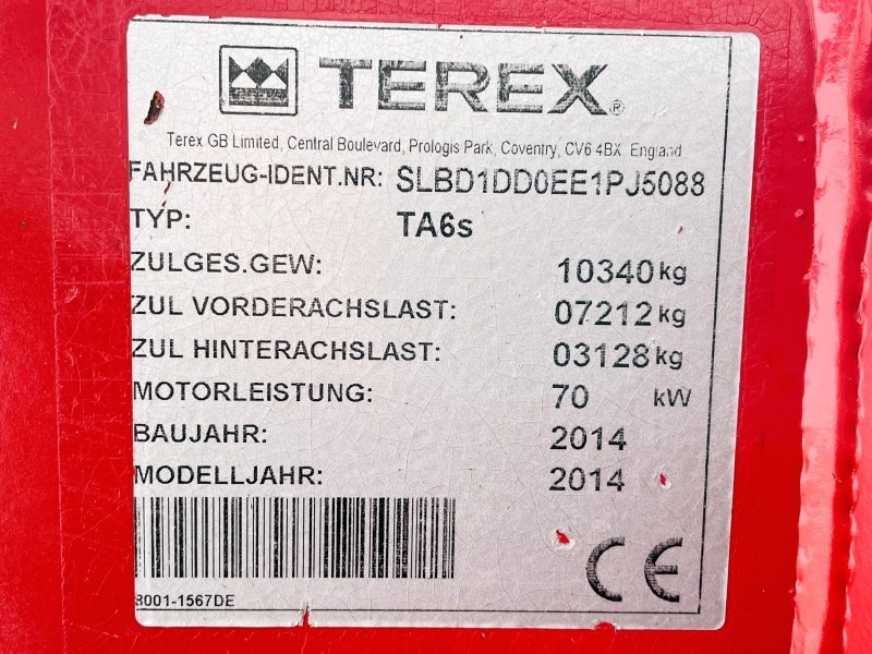 Terex TA6 (3628) - Mini dumper: picture 4 Terex TA6 (3628) - Mini dumper: picture 4