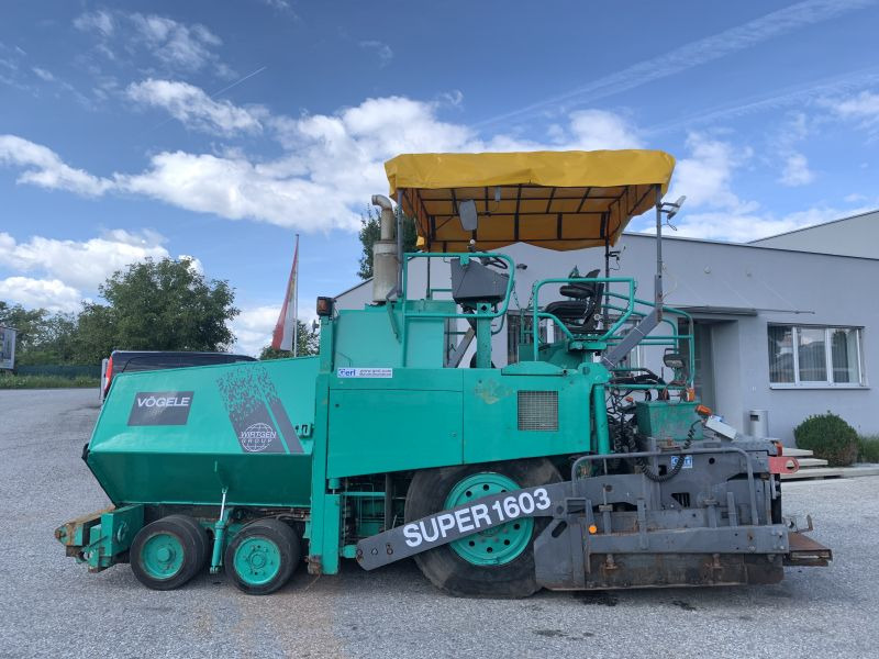 Vögele Super 1603, Typ 6-83 (109854) - Asphalt paver: picture 1 Vögele Super 1603, Typ 6-83 (109854) - Asphalt paver: picture 1
