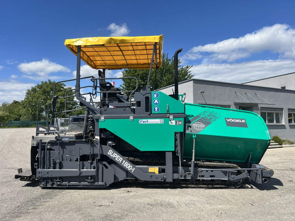 Vögele Super 1800-1 Typ: 07.82 (111585) - Asphalt paver: picture 5 Vögele Super 1800-1 Typ: 07.82 (111585) - Asphalt paver: picture 5