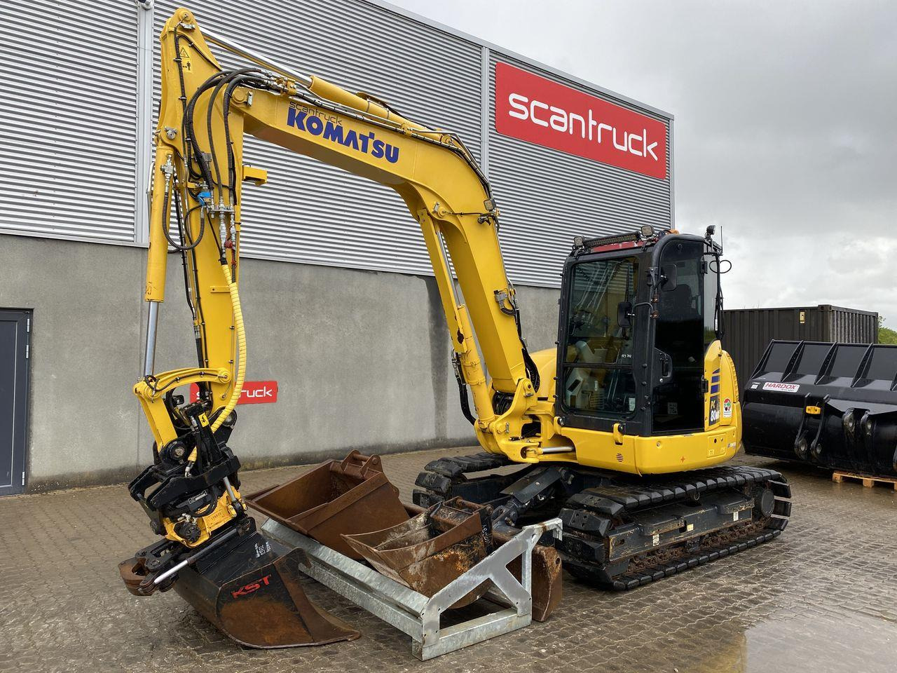 Komatsu PC80MR-5EO - Mini excavator: picture 1 Komatsu PC80MR-5EO - Mini excavator: picture 1