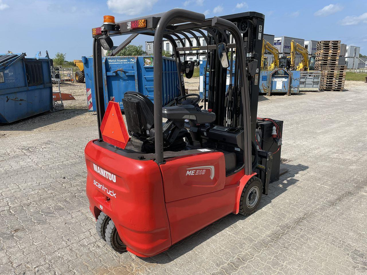 Manitou ME318 - Electric forklift: picture 4 Manitou ME318 - Electric forklift: picture 4