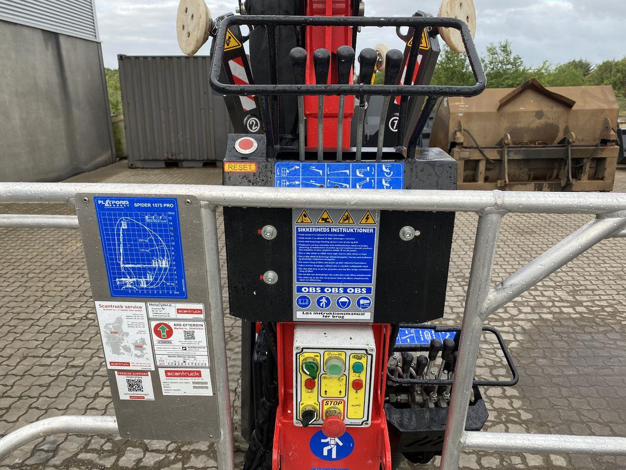 Platform Basket SPIDER 15.75 STD - Spider lift: picture 3 Platform Basket SPIDER 15.75 STD - Spider lift: picture 3