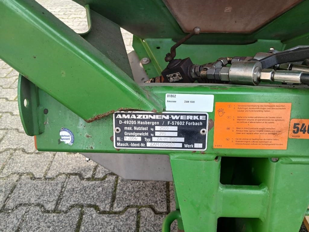 Amazone ZA-M 1500 - Fertilizer spreader: picture 5 Amazone ZA-M 1500 - Fertilizer spreader: picture 5