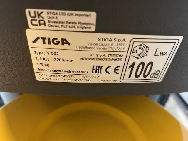 Stiga Park 300 lc Frontmaaier - Garden mower: picture 4 Stiga Park 300 lc Frontmaaier - Garden mower: picture 4