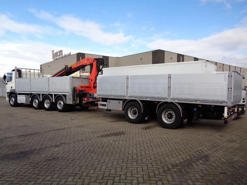 DAF CF 460 Combi Pacton MXD220 + 8X2 + Manual + Euro 6 + Palfinger PK 18500 - Dropside/ Flatbed truck, Crane truck: picture 3 DAF CF 460 Combi Pacton MXD220 + 8X2 + Manual + Euro 6 + Palfinger PK 18500 - Dropside/ Flatbed truck, Crane truck: picture 3