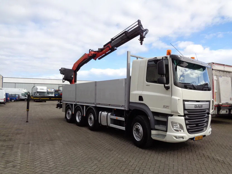 Crane truck DAF CF 460 Combi Pacton MXD220 + 8X2 + Manual + Euro 6 + Palfinger PK 18500: picture 10