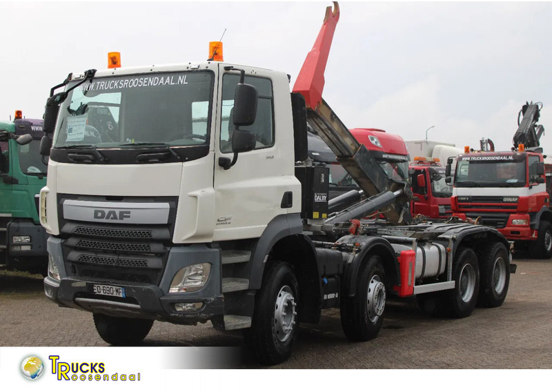 DAF CF 510 + 8X4 + HOOK 26TON + PERFCET CONDITION + 2X IN STOCK - Hook lift truck: picture 1 DAF CF 510 + 8X4 + HOOK 26TON + PERFCET CONDITION + 2X IN STOCK - Hook lift truck: picture 1